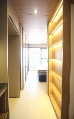Studio para alugar com 30m², 1 quarto e sem vagaCozinha