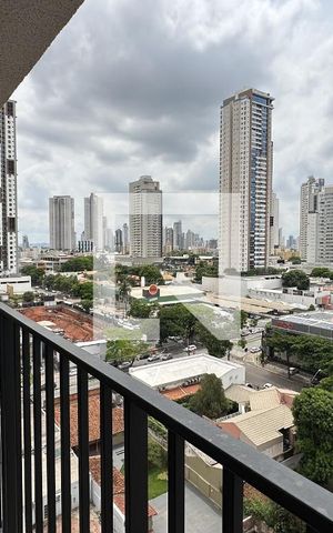 Studio para alugar com 41m², 1 quarto e 1 vaga Studio para alugar com 41m², 1 quarto e 1 vagaVista da Varanda