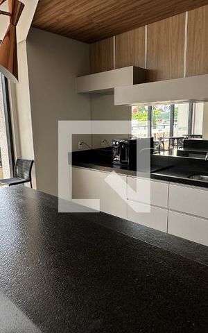 Studio para alugar com 41m², 1 quarto e 1 vaga Studio para alugar com 41m², 1 quarto e 1 vagaÁrea comum - Churrasqueira