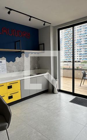 Studio para alugar com 41m², 1 quarto e 1 vaga Studio para alugar com 41m², 1 quarto e 1 vagaLavanderia