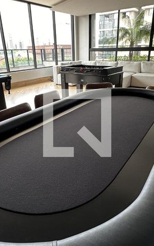 Studio para alugar com 41m², 1 quarto e 1 vaga Studio para alugar com 41m², 1 quarto e 1 vagaSala de Jogos