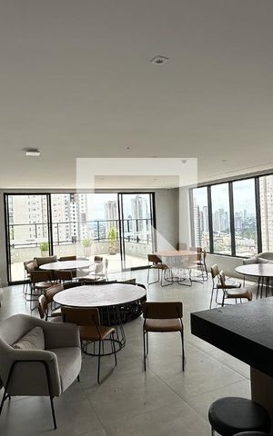 Studio para alugar com 41m², 1 quarto e 1 vaga Studio para alugar com 41m², 1 quarto e 1 vagaÁrea comum - Salão de festas