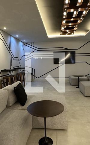 Studio para alugar com 41m², 1 quarto e 1 vaga Studio para alugar com 41m², 1 quarto e 1 vagaHall de entrada