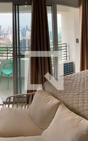 Studio para alugar com 25m², 1 quarto e 1 vaga Studio para alugar com 25m², 1 quarto e 1 vagaQuarto