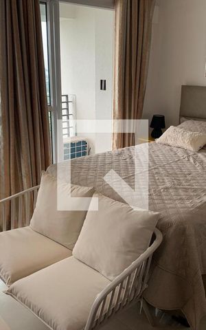 Studio para alugar com 25m², 1 quarto e 1 vaga Studio para alugar com 25m², 1 quarto e 1 vagaQuarto