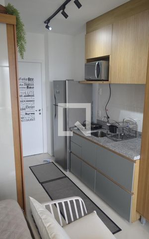 Studio para alugar com 25m², 1 quarto e 1 vaga Studio para alugar com 25m², 1 quarto e 1 vagaCozinha