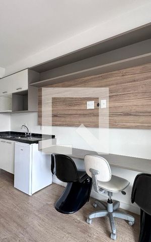 Studio para alugar com 27m², 1 quarto e 1 vagaQuarto/Cozinha