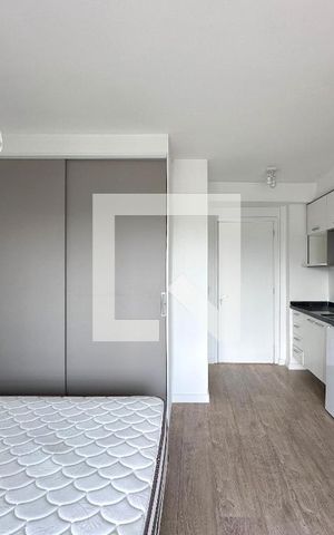 Studio para alugar com 27m², 1 quarto e 1 vagaQuarto