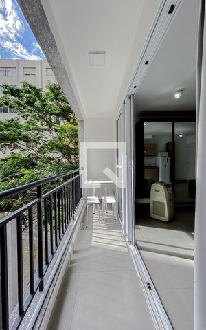 Studio à venda com 31m², 1 quarto e sem vagaVaranda da Sala