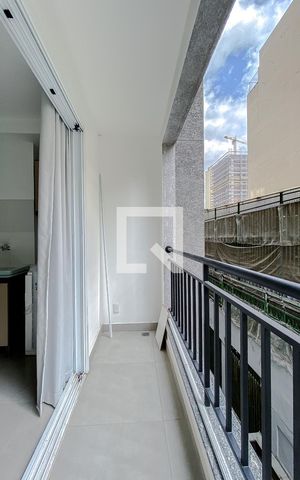 Studio à venda com 31m², 1 quarto e sem vagaVaranda da Sala