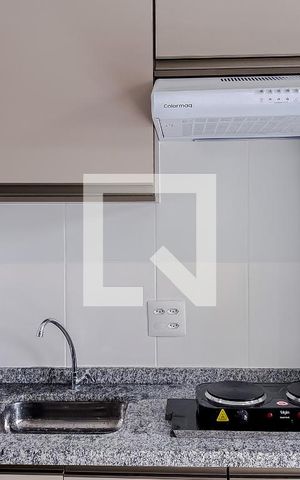 Studio à venda com 31m², 1 quarto e sem vagaCozinha