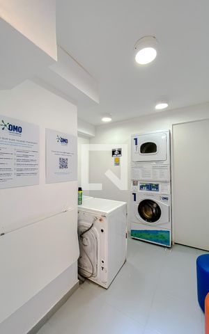 Apartamento à venda com 30m², 1 quarto e sem vagaÁrea comum - Lavanderia