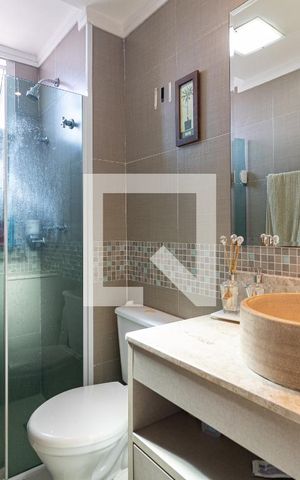 Apartamento à venda com 50m², 2 quartos e 1 vaga Apartamento à venda com 50m², 2 quartos e 1 vagaBanheiro Social