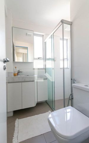Apartamento à venda com 60m², 2 quartos e 2 vagasBanheiro Social