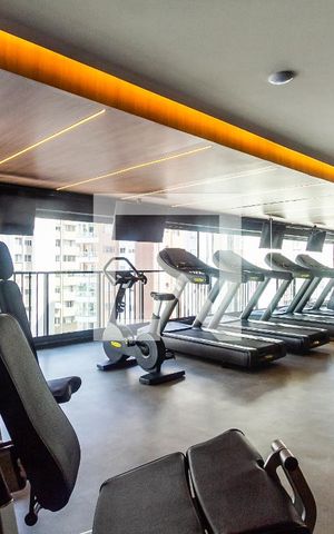 Apartamento à venda com 30m², 1 quarto e sem vaga Apartamento à venda com 30m², 1 quarto e sem vagaÁrea comum - Academia