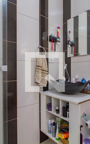 Casa para alugar com 80m², 2 quartos e sem vagaBanheiro da Suíte