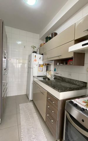 Apartamento à venda com 59m², 2 quartos e 1 vagaCozinha
