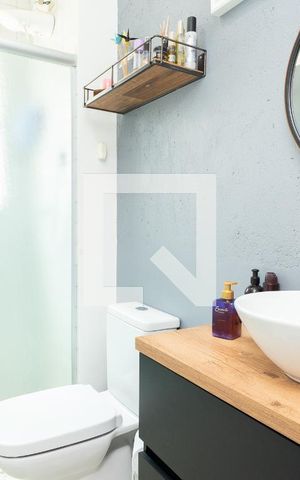 Apartamento para alugar com 67m², 3 quartos e 1 vaga Apartamento para alugar com 67m², 3 quartos e 1 vagaBanheiro Social
