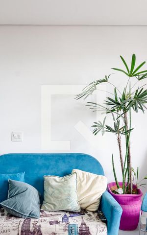 Apartamento para alugar com 47m², 1 quarto e 1 vaga Apartamento para alugar com 47m², 1 quarto e 1 vagaSala