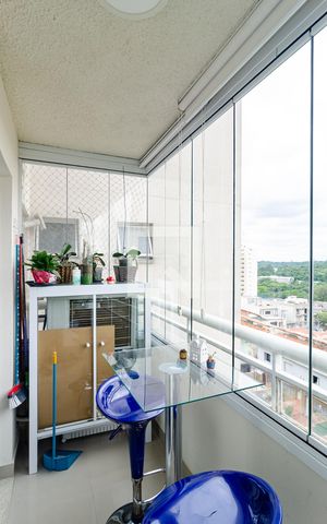 Apartamento para alugar com 47m², 1 quarto e 1 vaga Apartamento para alugar com 47m², 1 quarto e 1 vagaVaranda
