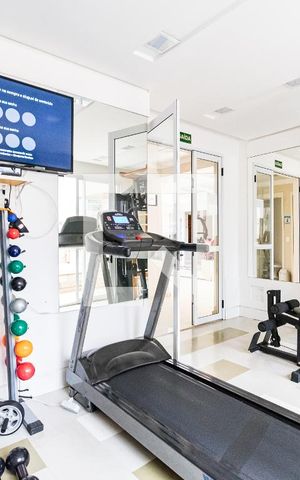 Apartamento para alugar com 47m², 1 quarto e 1 vaga Apartamento para alugar com 47m², 1 quarto e 1 vagaAcademia