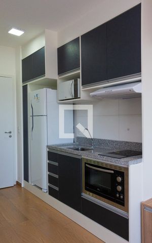 Studio para alugar com 25m², 1 quarto e 1 vaga Studio para alugar com 25m², 1 quarto e 1 vagaCozinha