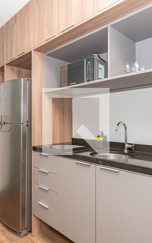 Studio à venda com 28m², 1 quarto e sem vagaCozinha