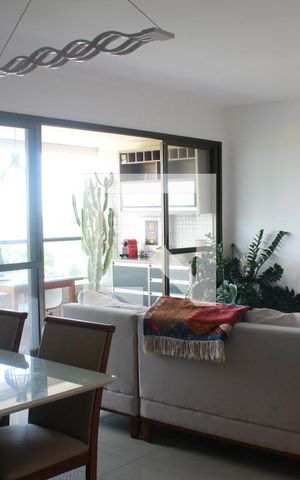 Apartamento para alugar com 115m², 3 quartos e 2 vagasSala