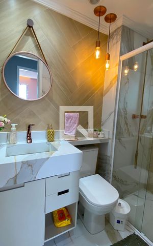 Apartamento à venda com 63m², 2 quartos e 1 vagaBanheiro Corredor
