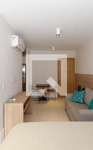 Studio para alugar com 37m², 1 quarto e 1 vaga Studio para alugar com 37m², 1 quarto e 1 vagaSala/Quarto