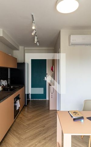 Studio à venda com 43m², 1 quarto e sem vagaSala e Cozinha
