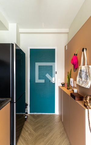 Studio à venda com 43m², 1 quarto e sem vagaCozinha