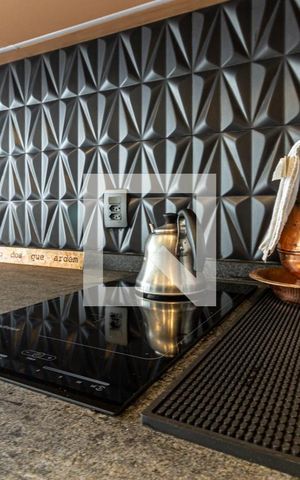 Studio à venda com 43m², 1 quarto e sem vagaCozinha - Cooktop