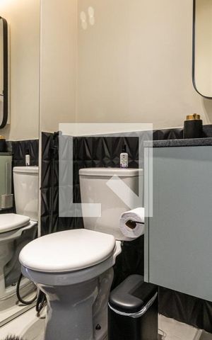 Studio à venda com 43m², 1 quarto e sem vagaLavabo