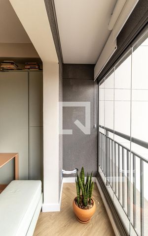 Studio à venda com 43m², 1 quarto e sem vagaVaranda da Sala