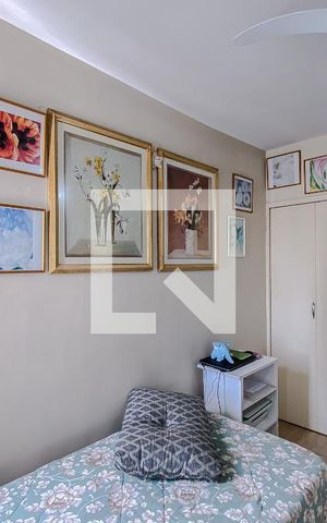Apartamento à venda com 59m², 2 quartos e 1 vagaQuarto 2
