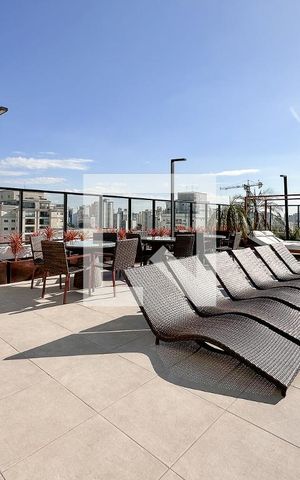 Apartamento para alugar com 32m², 1 quarto e sem vagaPiscina