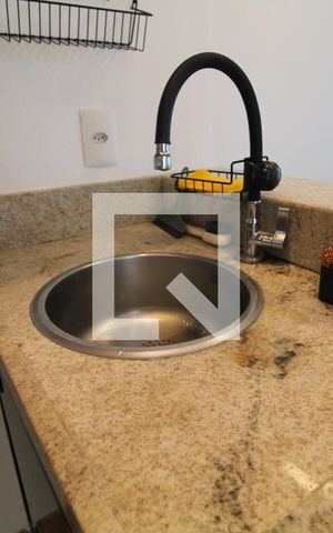 Studio para alugar com 34m², 1 quarto e 1 vaga Studio para alugar com 34m², 1 quarto e 1 vagaCozinha
