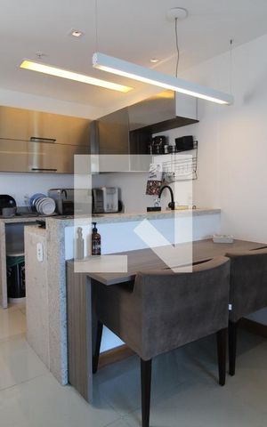 Studio para alugar com 34m², 1 quarto e 1 vaga Studio para alugar com 34m², 1 quarto e 1 vagaCozinha