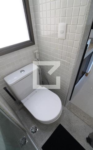Studio para alugar com 34m², 1 quarto e 1 vaga Studio para alugar com 34m², 1 quarto e 1 vagaBanheiro