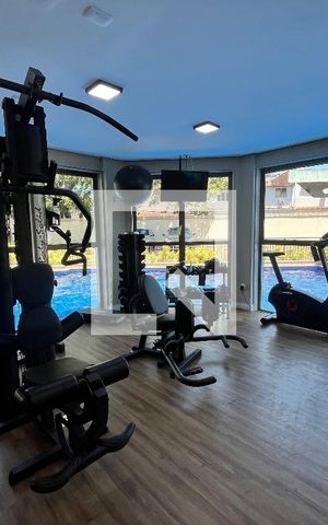 Studio para alugar com 34m², 1 quarto e 1 vaga Studio para alugar com 34m², 1 quarto e 1 vagaÁrea comum - Academia