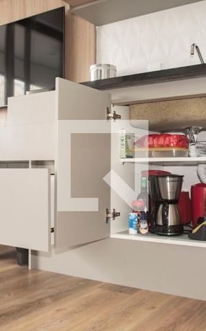 Studio à venda com 37m², 1 quarto e 1 vagaCozinha