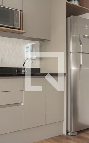 Studio à venda com 37m², 1 quarto e 1 vagaCozinha
