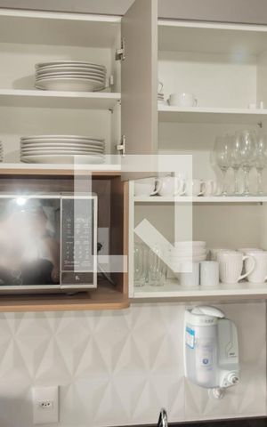 Studio à venda com 37m², 1 quarto e 1 vagaCozinha
