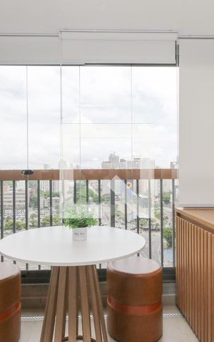 Studio à venda com 28m², 1 quarto e sem vaga Studio à venda com 28m², 1 quarto e sem vagaVaranda
