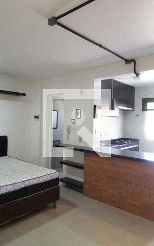 Studio para alugar com 35m², 1 quarto e 1 vagaQuarto
