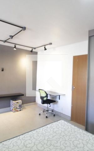 Studio para alugar com 35m², 1 quarto e 1 vagaQuarto