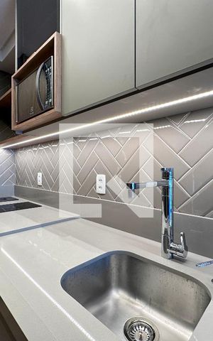 Studio à venda com 25m², 1 quarto e sem vagaDetalhe Cozinha