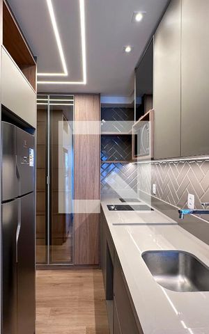 Studio à venda com 25m², 1 quarto e sem vagaCozinha