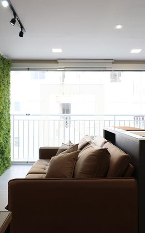 Apartamento para alugar com 43m², 2 quartos e 1 vagaDetalhe Sala